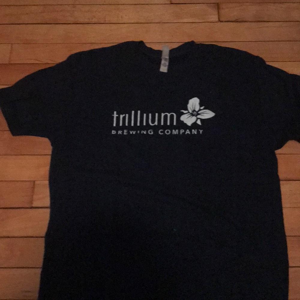 Dark Blue Trillium Brewing T Shirt
